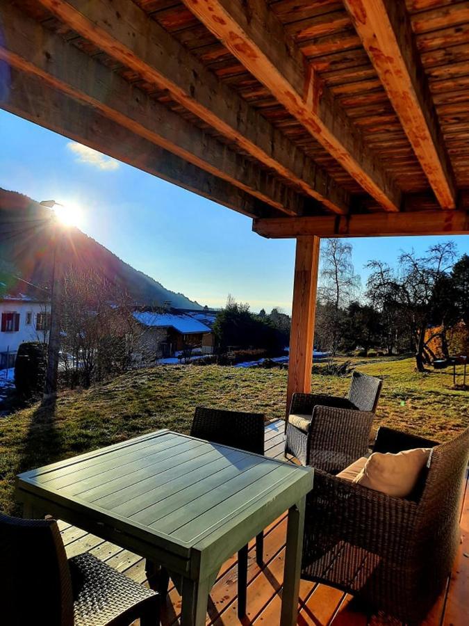 Votre Studio Balneo Bien-Etre A La Montagne Thollon-les-Memises Екстер'єр фото