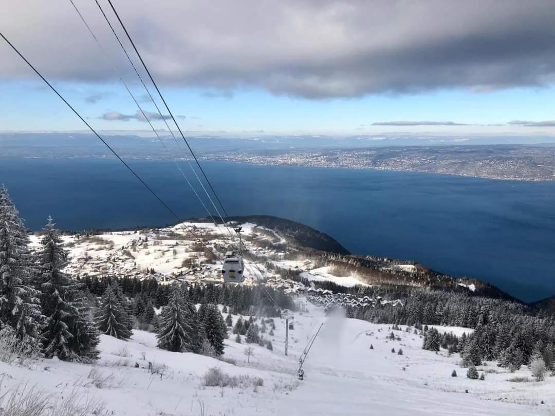 Votre Studio Balneo Bien-Etre A La Montagne Thollon-les-Memises Екстер'єр фото