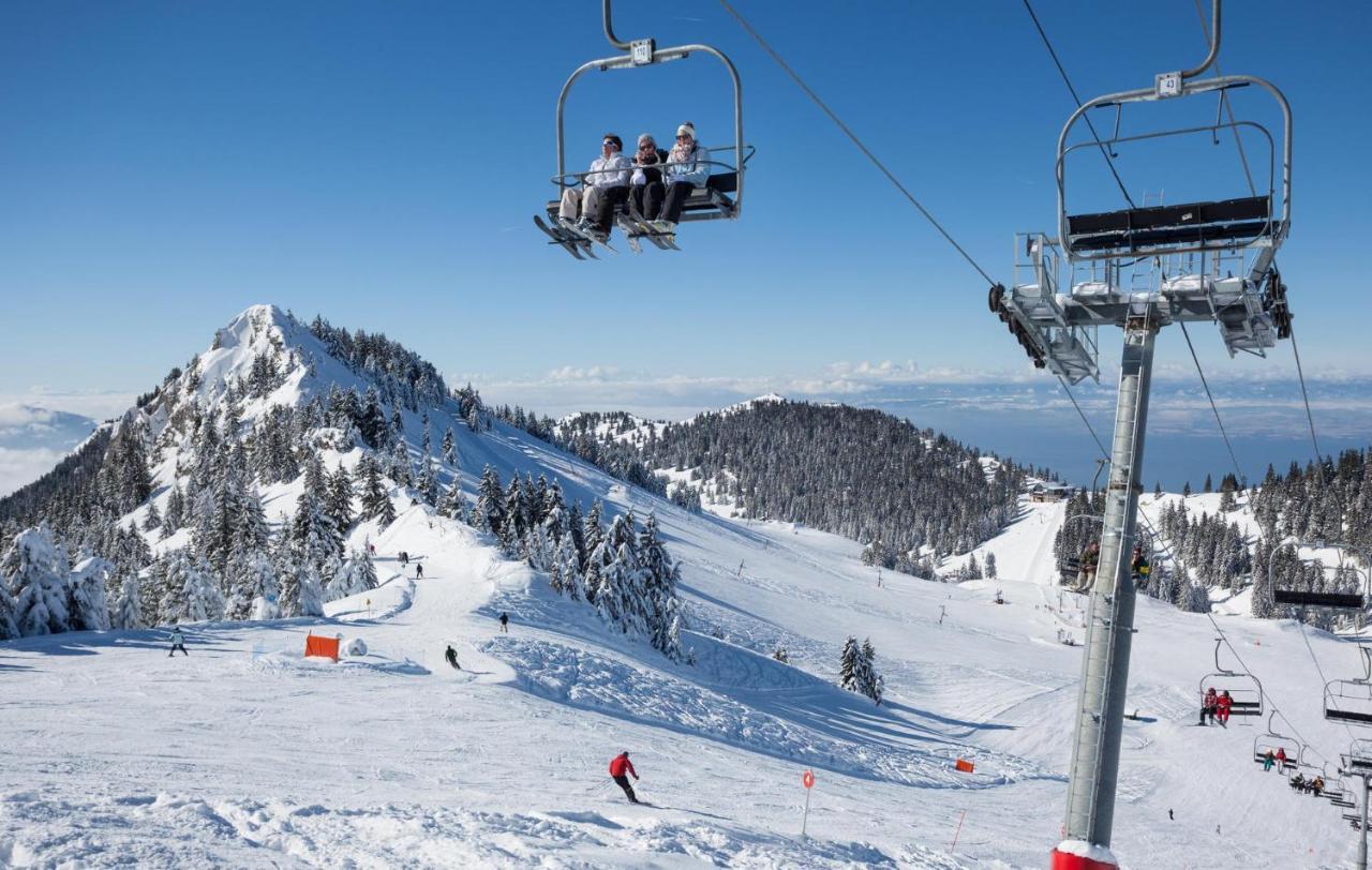 Votre Studio Balneo Bien-Etre A La Montagne Thollon-les-Memises Екстер'єр фото